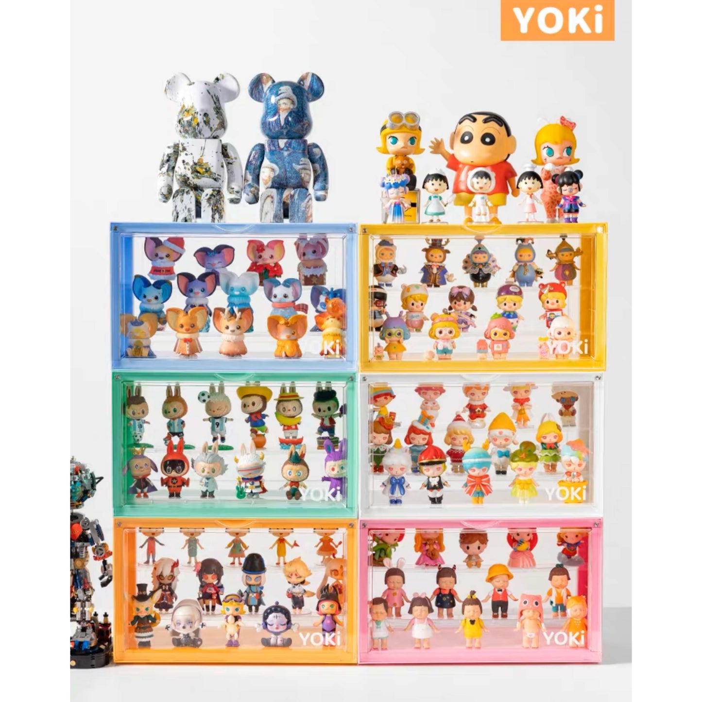 Yoki Display Box: Transparent Back (No Light)