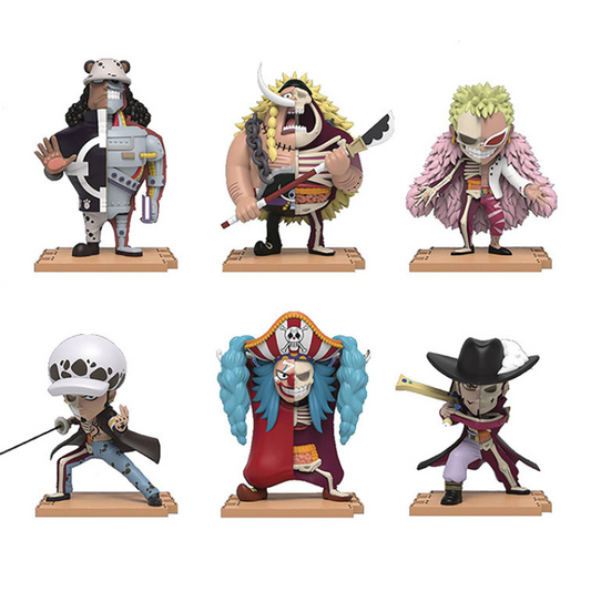 Mighty Jaxx Freeny's Dissectibles: One Piece Vol.4 (WARLORDS EDITION) Blind Box
