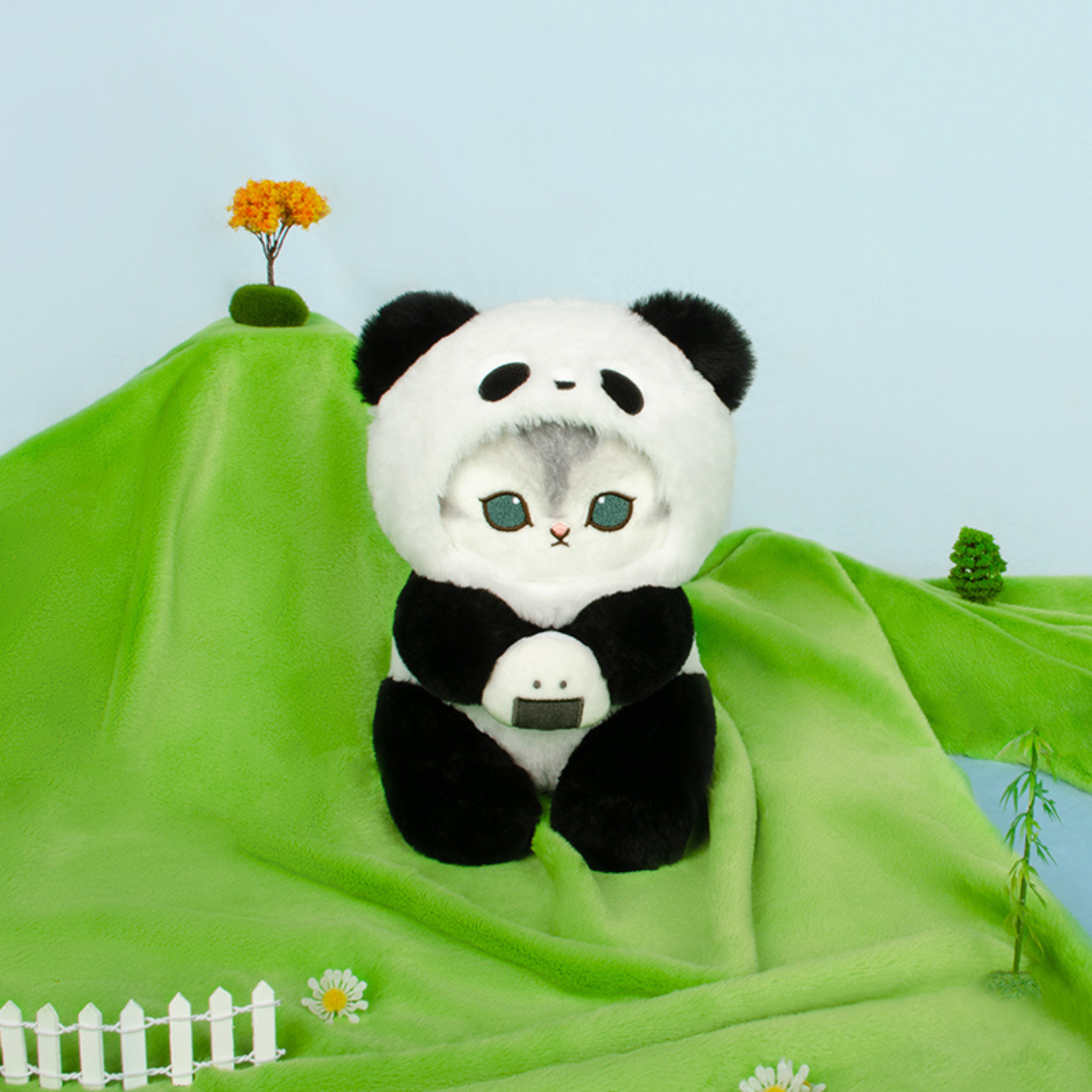 Mofusand: Panda Food Series Plushies (20cm/9in_3Styles)