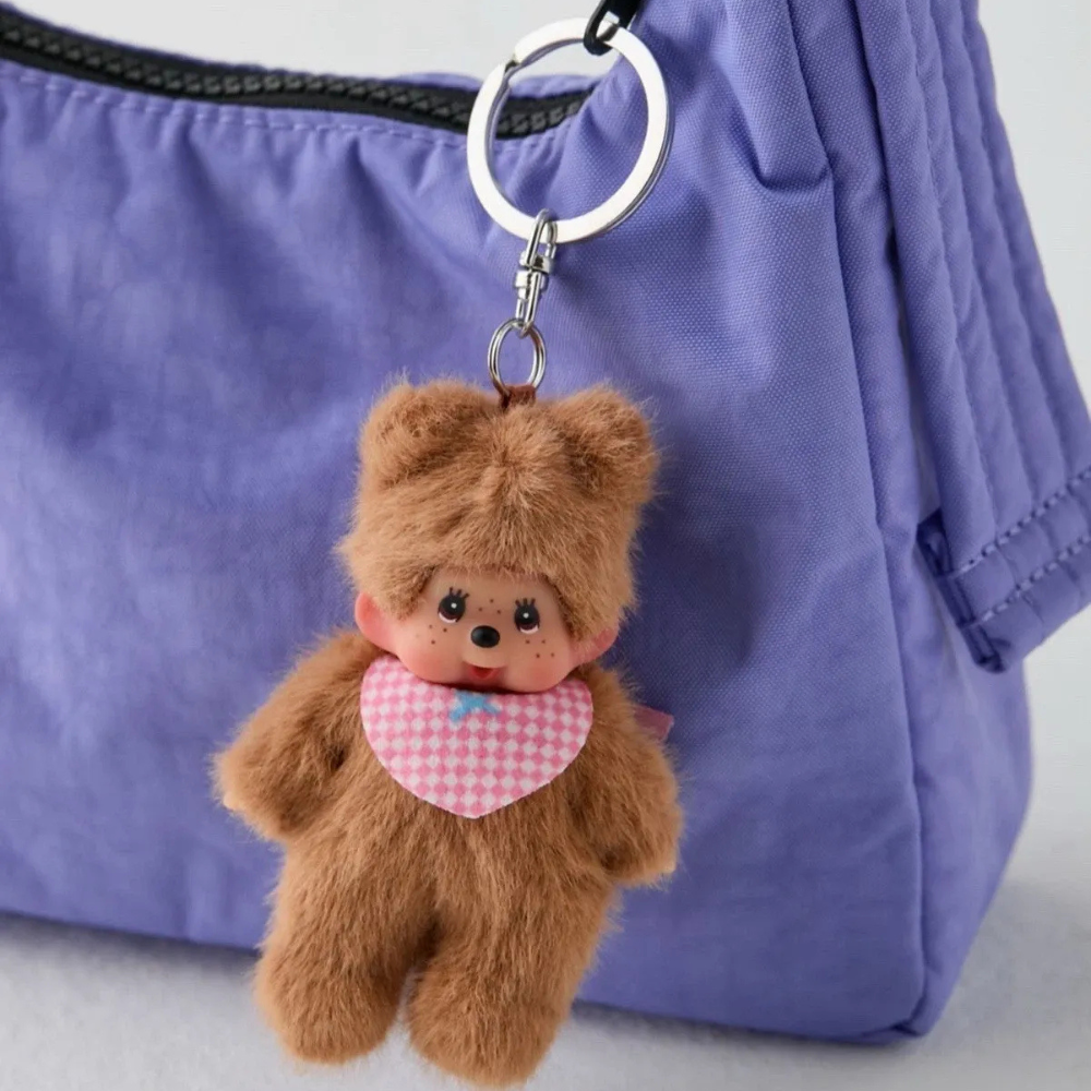 Monchhichi Bearchhichi 4 inch Keychain