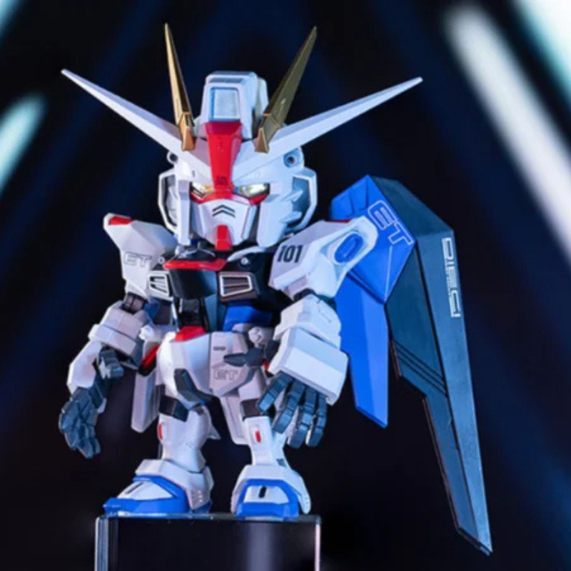 【NEW】TOPTOY Bandai Namco QMSV Mini Freedom Gundam Series Blind Box