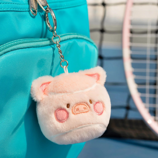 LuLu the Piggy Tennis Series - Plush Keychain (Tennis Ver.)