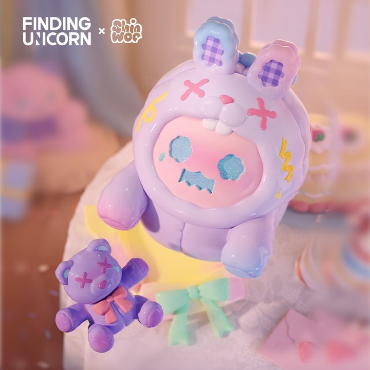F.UN ShinWoo 150% Baby Ghost Bear Blind Figure