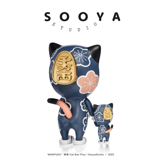 γPlusγSooya Studio Limited "Manpuku" Cat Ban+