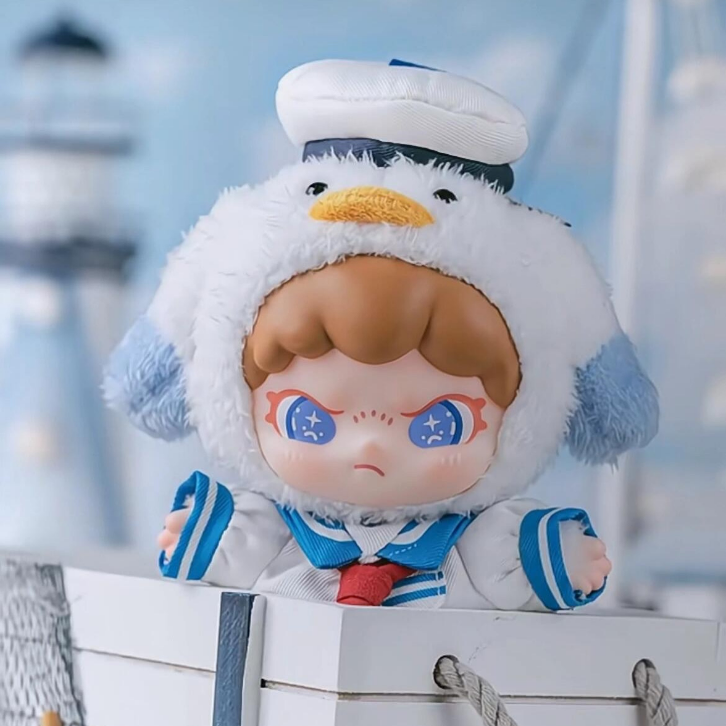 DORA Seagull Vinyl Plush Pendant