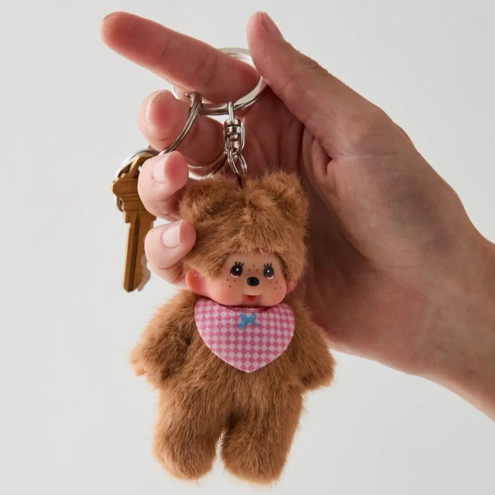 Monchhichi Bearchhichi 4 inch Keychain
