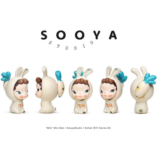 Sooya Studio Milk Mini Ban Hanging Card