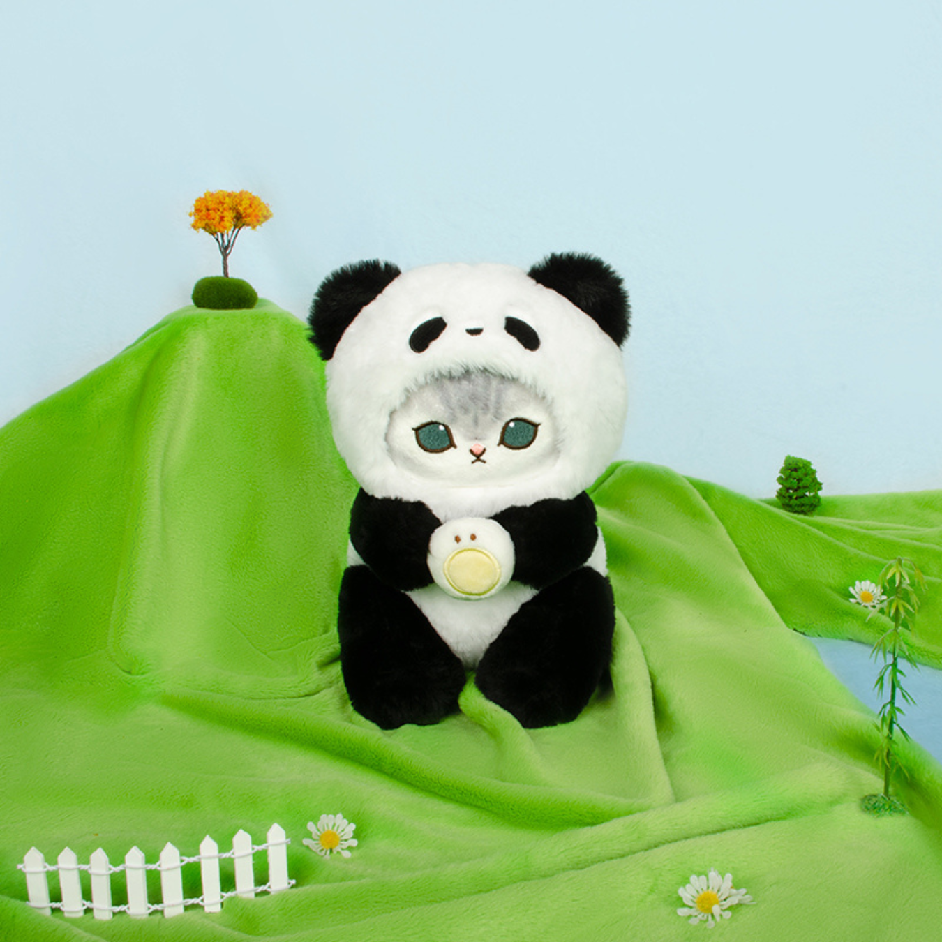 Mofusand: Panda Food Series Plushies (20cm/9in_3Styles)