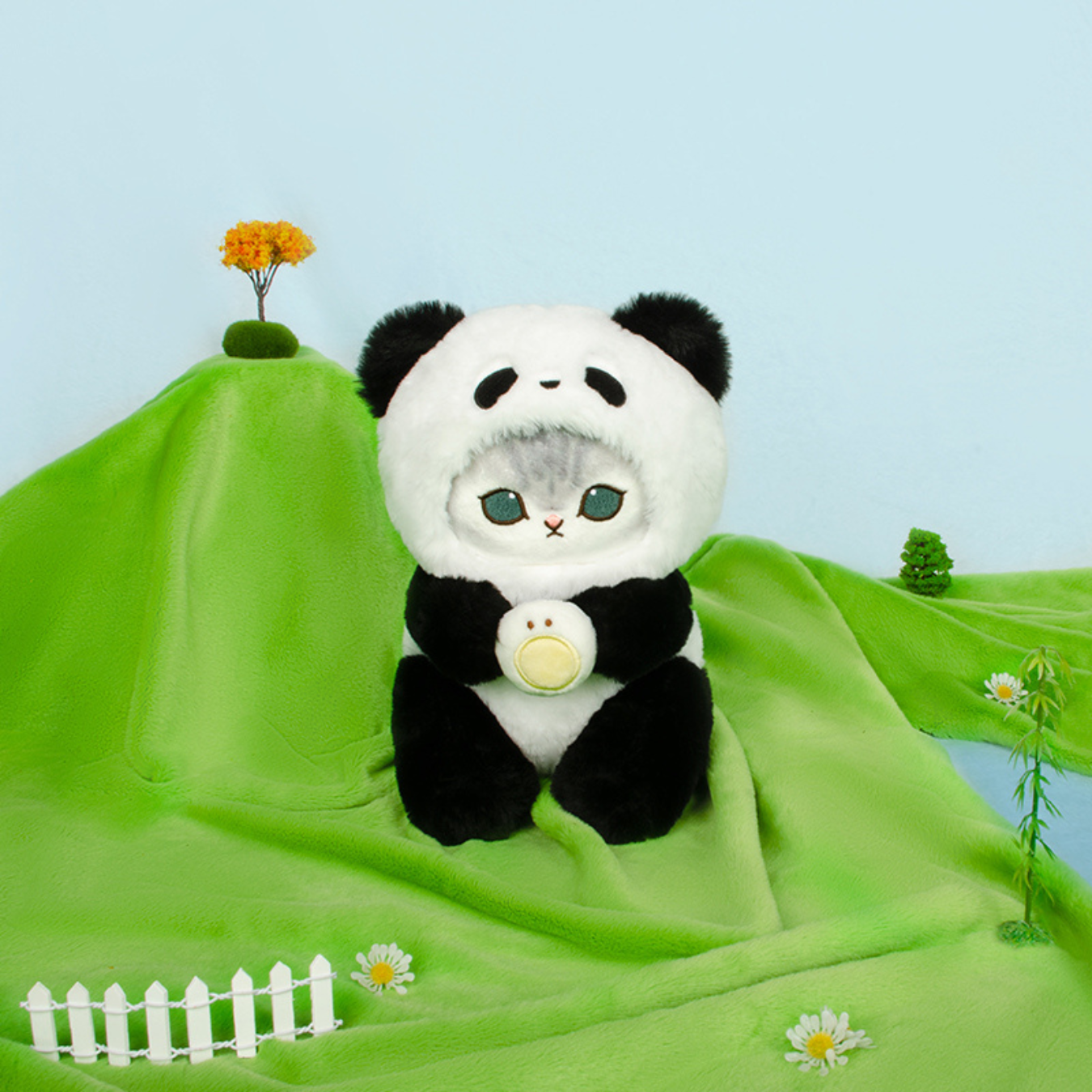 Mofusand: Panda Food Series Plushies (23cm/9in_4Styles)