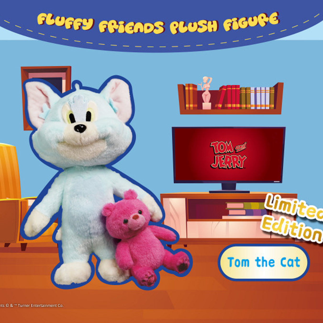 Soap Studio Tom and Jerry Fluffy Friends Plush Figure Blind Box