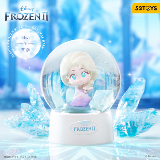γOpen Boxγ52TOYS Disney Frozen II Crystal Ball Series - Elsa