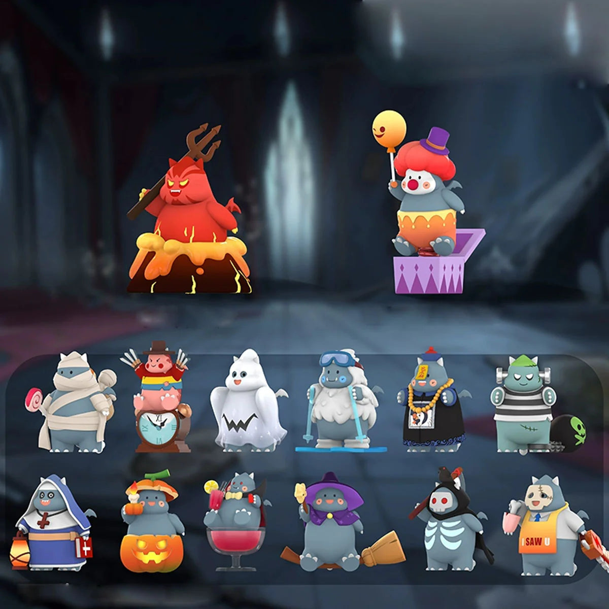 Wulong Little Monster Theater Series Blind Box
