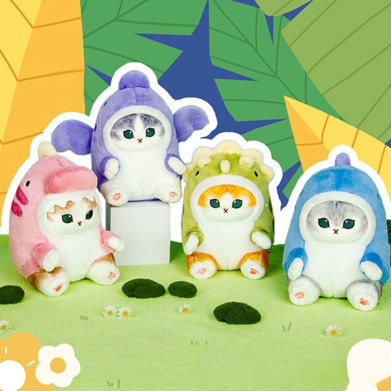 Mofusand: Jurassic Series Plushies (20cm/9in_3Styles)