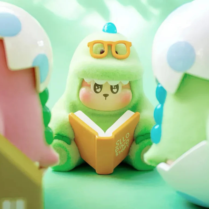 The SLLO Fluffy Dino Series Blind Box
