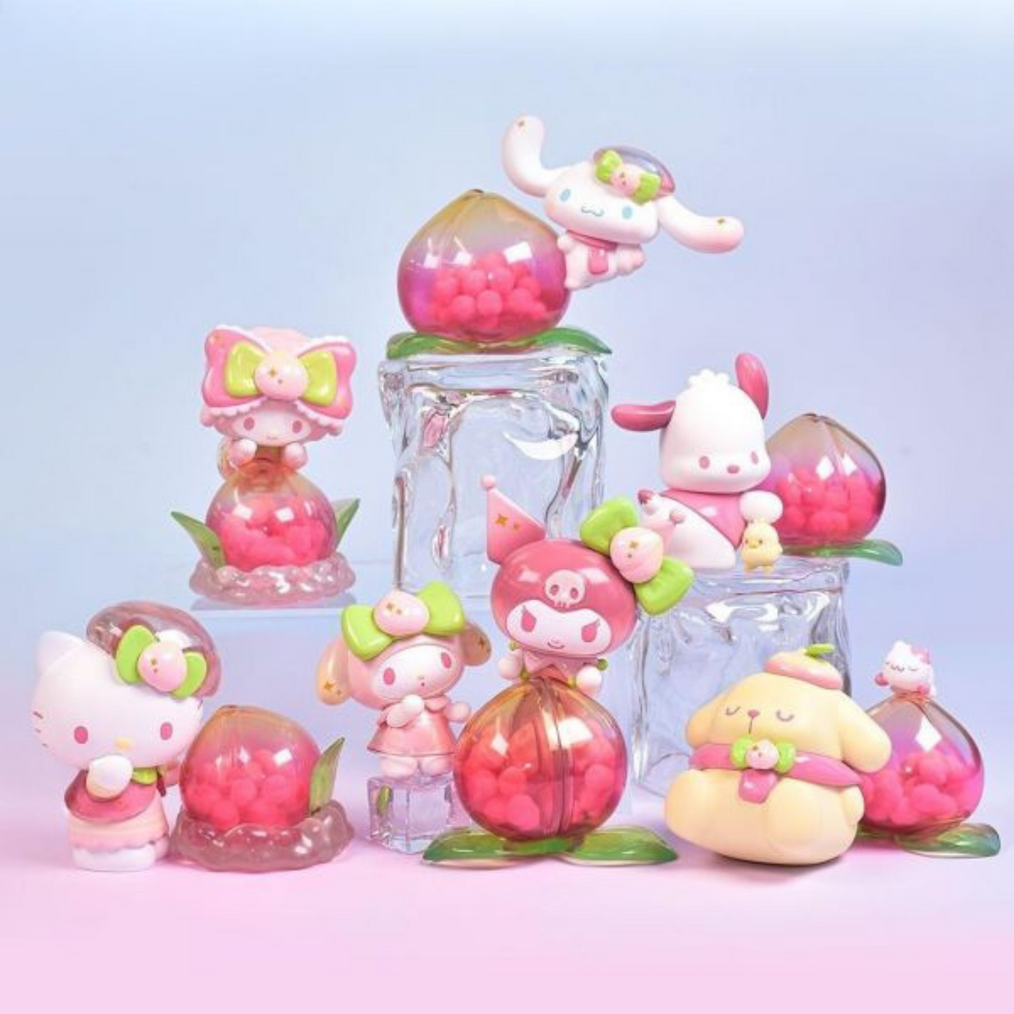 【Restock】Top Toy Sanrio Characters: Vitality Peach Paradise Series Blind Box Random Style