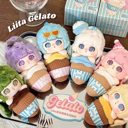 TNTSPACE Liita Rainbow Cone Series Plush Keychain