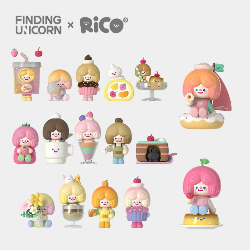 【New】Finding Unicorn RiCO Happy Sweet Time Series Blind Box