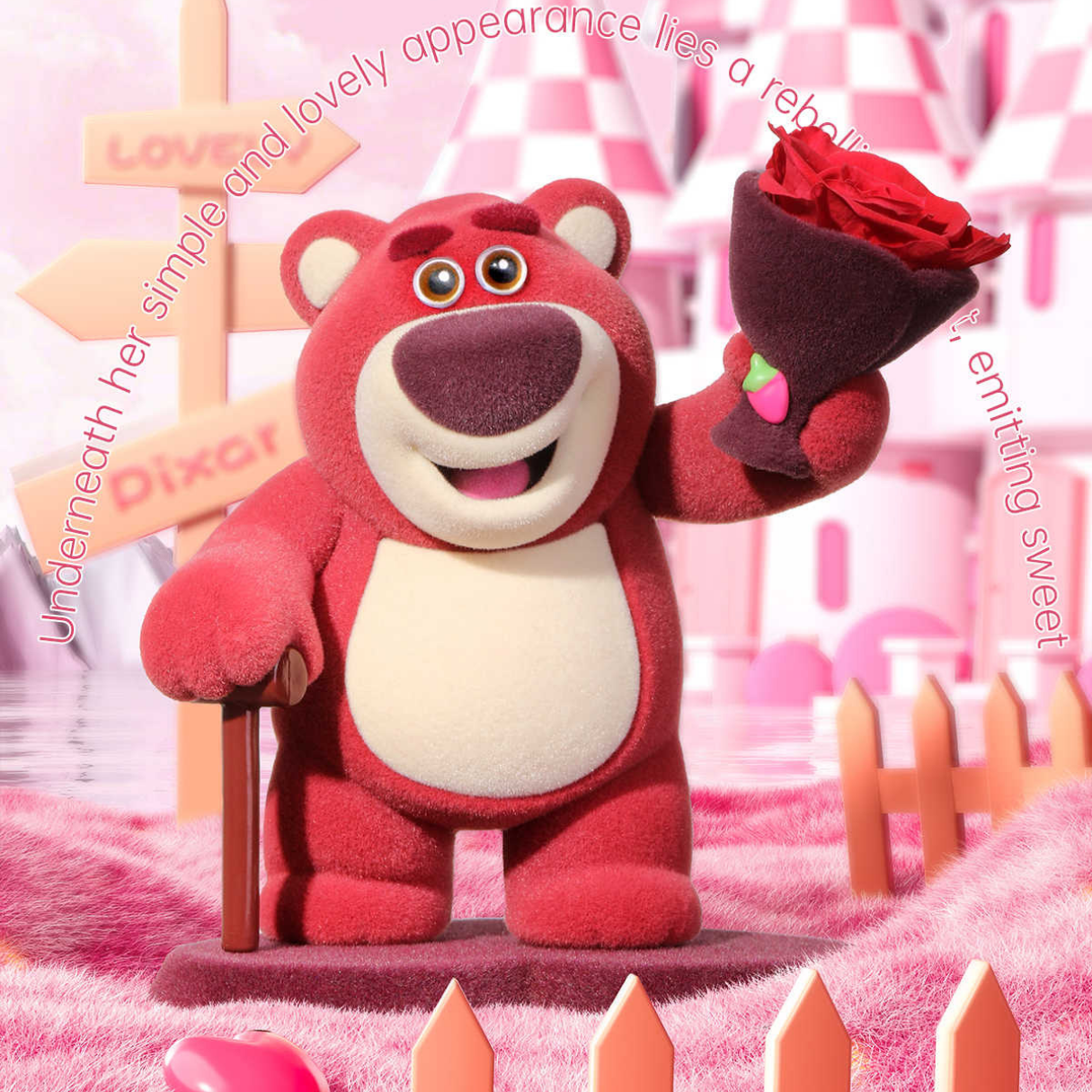 【Open Box】Disney Eternal Flower Series - Lotso
