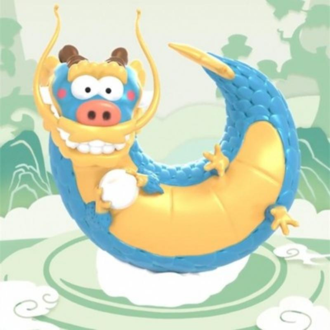 Fat Tiger Pang Hu Soaring Dragon Leaping Tiger Series Blind Box