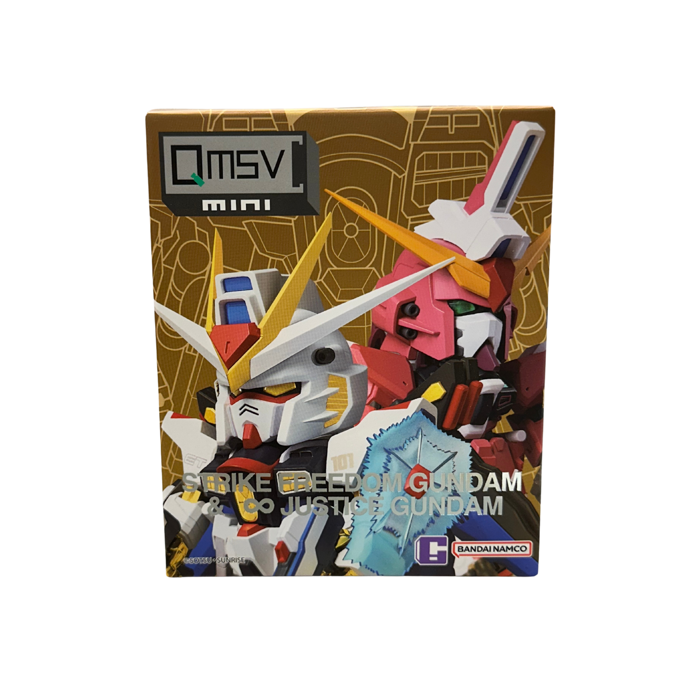 【New】QMSV Mini Strike Freedom & Infinite Justice Gundam Series Blind Box