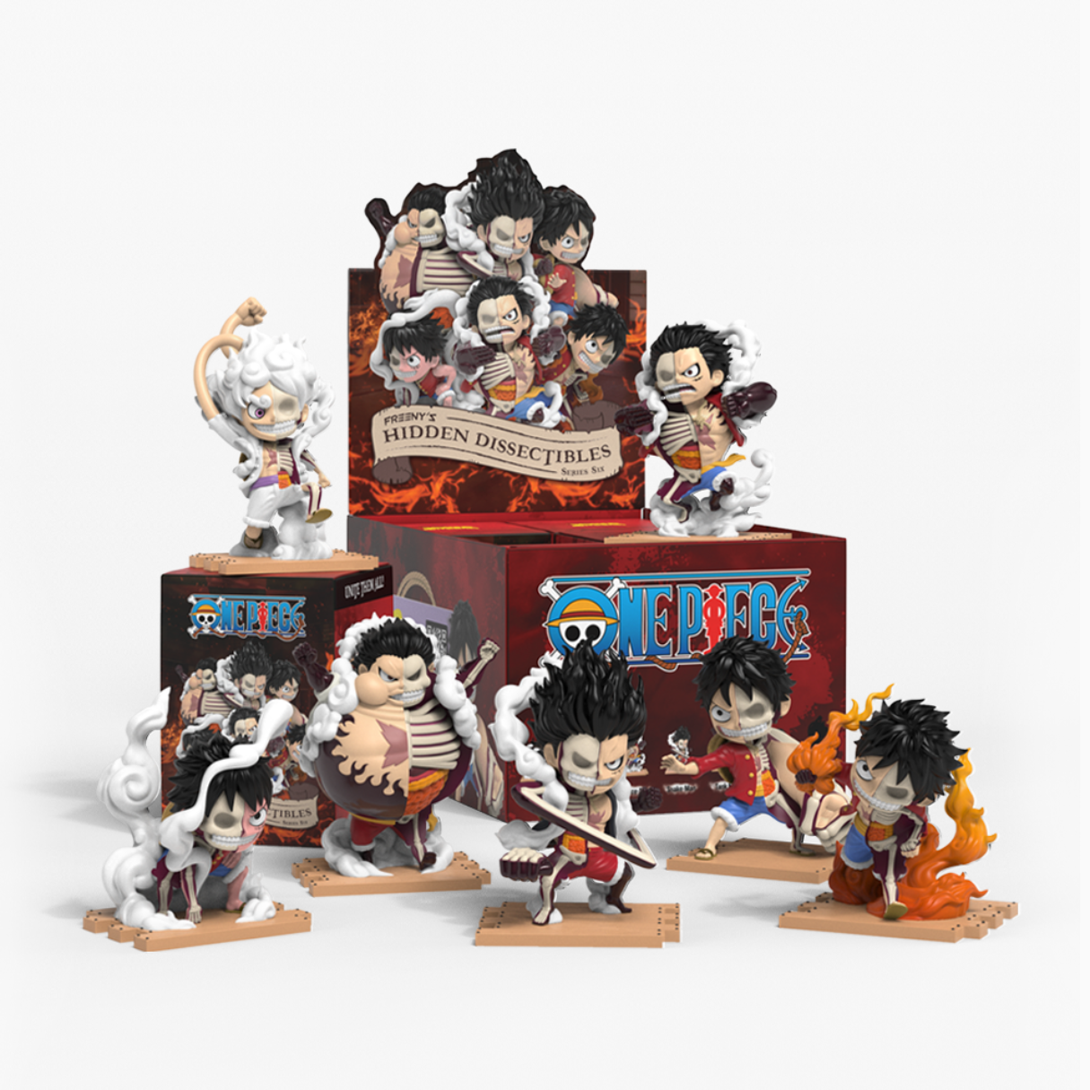 Mighty Jaxx Freeny's Dissectibles: One Piece Luffy Vol.6 Blind Box Figure