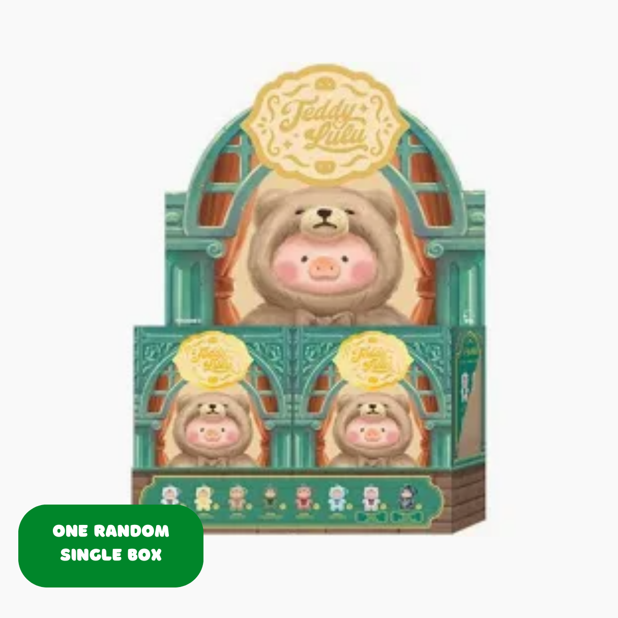 ใLimitedใLULU THE PIGGY - VINTAGE TEDDY SHOP Vinyl Plush Blind Box