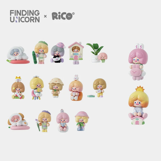 【New】 Finding Unicorn RiCO Happy Room Tour Series Blind Box