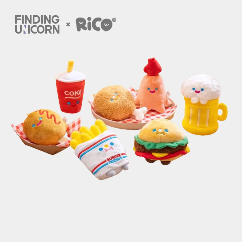 【New】 Finding Unicorn RiCO Hаpрy Energy Plush Pendant Blind Box