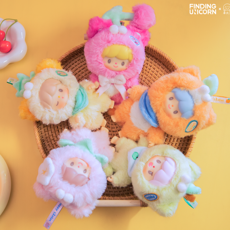 Finding Unicorn zZoton My Little Cat - Fruit Party Series Vinly Finding Unicorn zZoton My Little Cat - Fruit Party Series Vinly