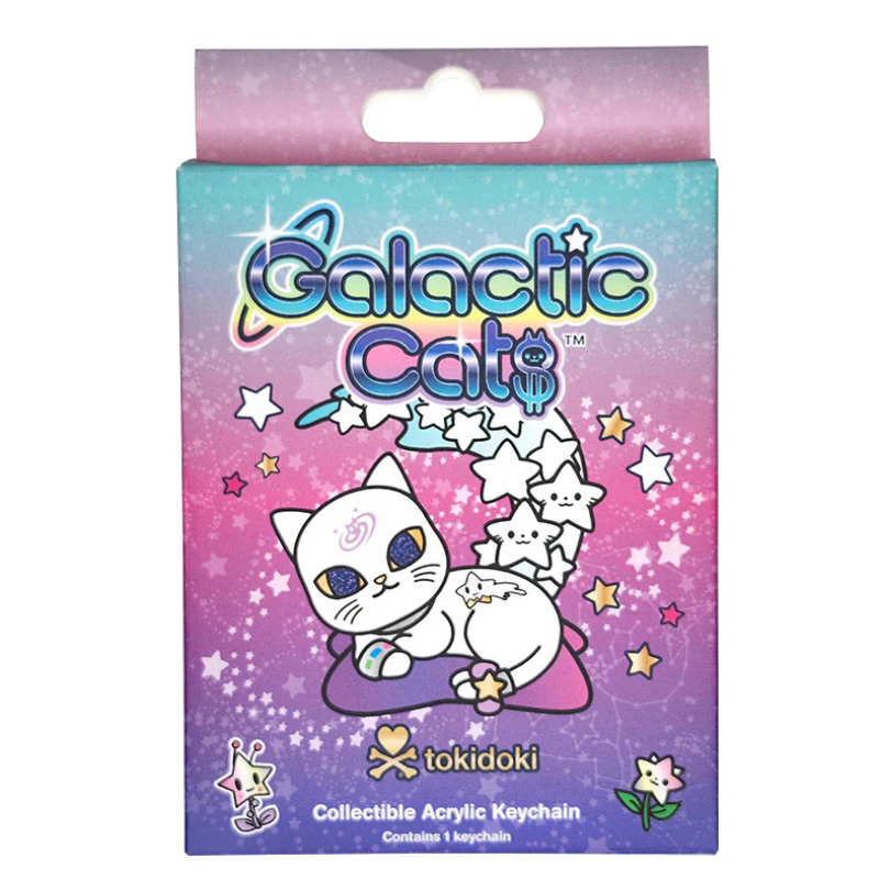 Tokidoki Galactic Cats Acrylic Keychain Blind Box