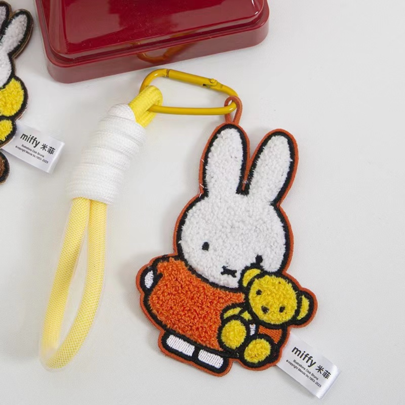 Miffy by Dick Bruna: Miffy and Friends Plush Embroid Pendant