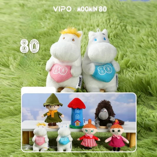VIPO x Moomin 80th Anniversary Plush Blind Box