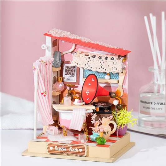 Rolife Super Mini House Bubble Bath-Bathroom