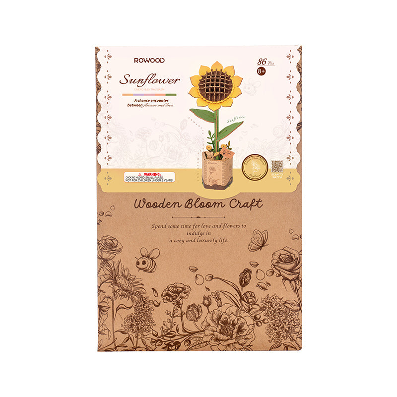 ROWOOD Sunflower Wood Kit