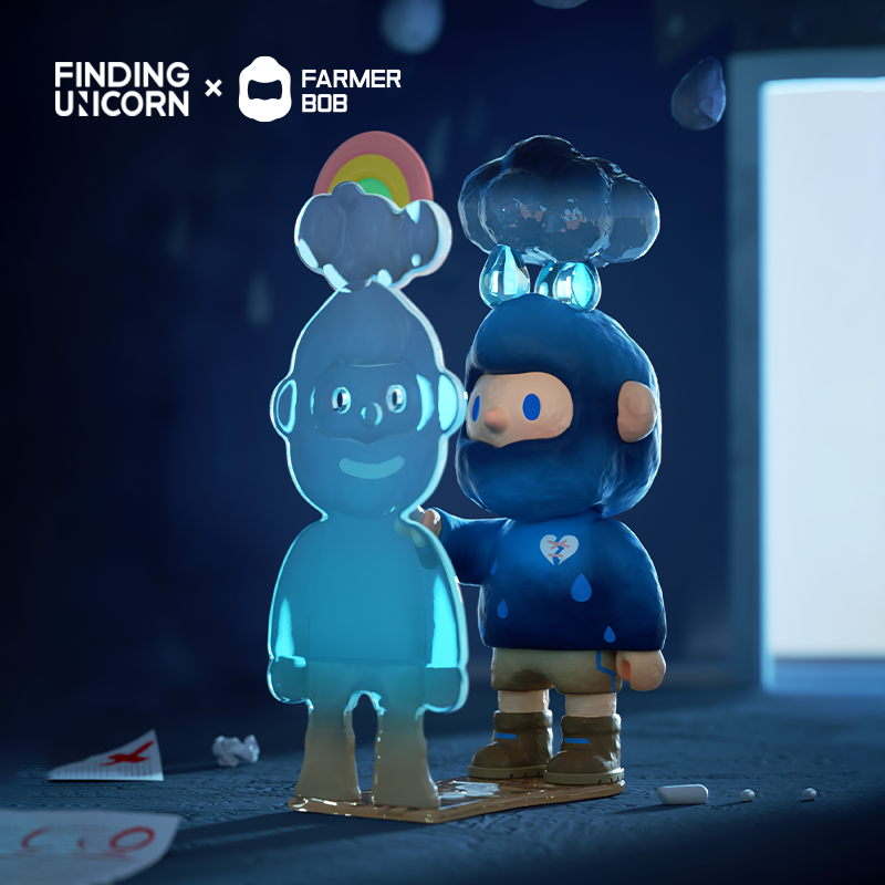 【NEW】Finding Unicorn Farmer Bob Feeling You Series Blind Box