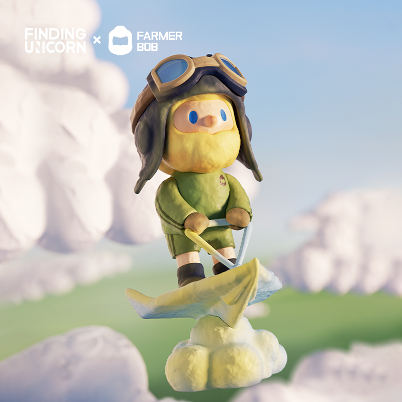 【NEW】Finding Unicorn Farmer Bob Feeling You Series Blind Box