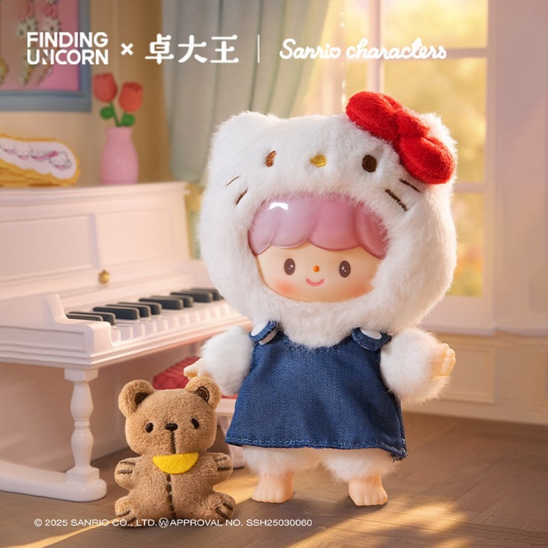 【Limited】Finding Unicorn Zzoton x Sanrio Love League Buddies Series Plush Blind Box