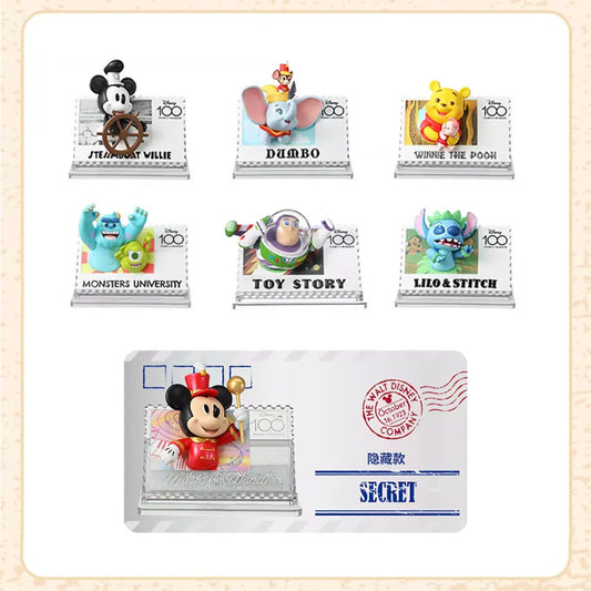 MINISO Disney 100th Anniversary Retro Stamp Series Blind Box
