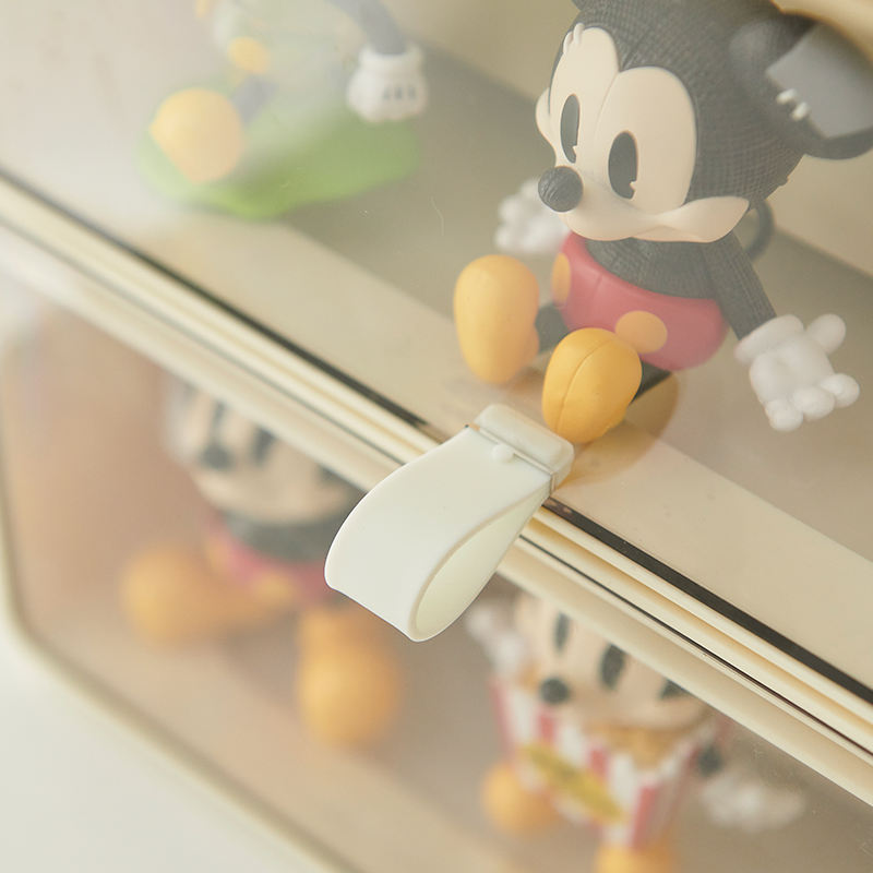 Pull-out Drawer Blind Box Display Storage Box - Cream