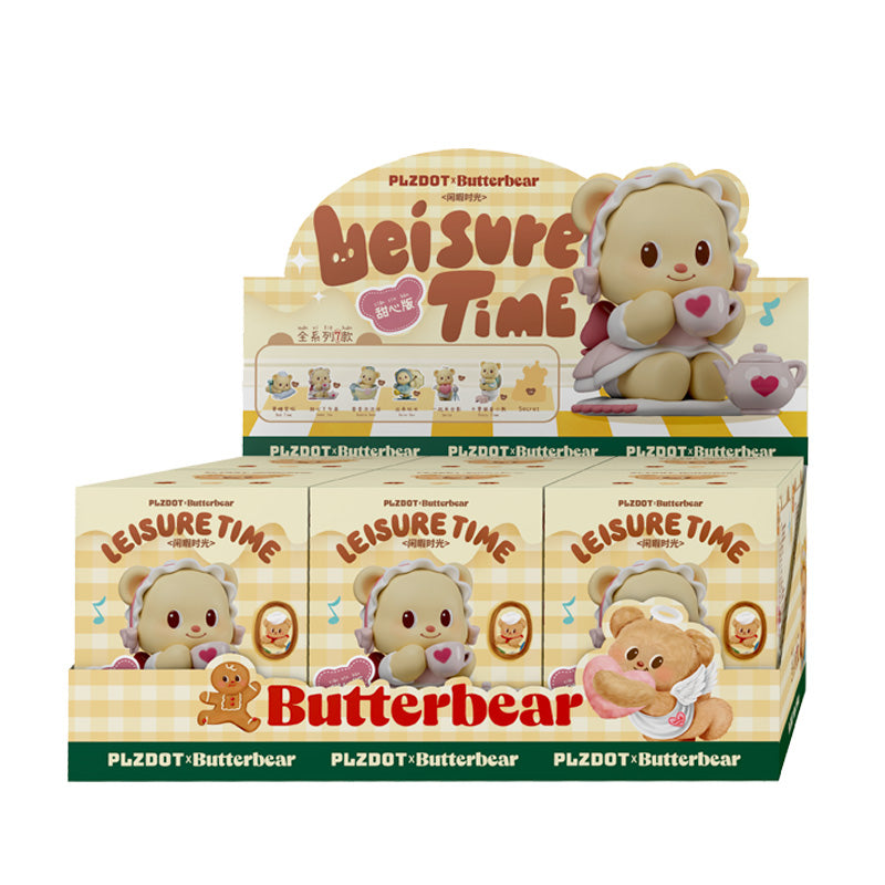 Plzdot Butterbear Leisure Time Series Blind Box