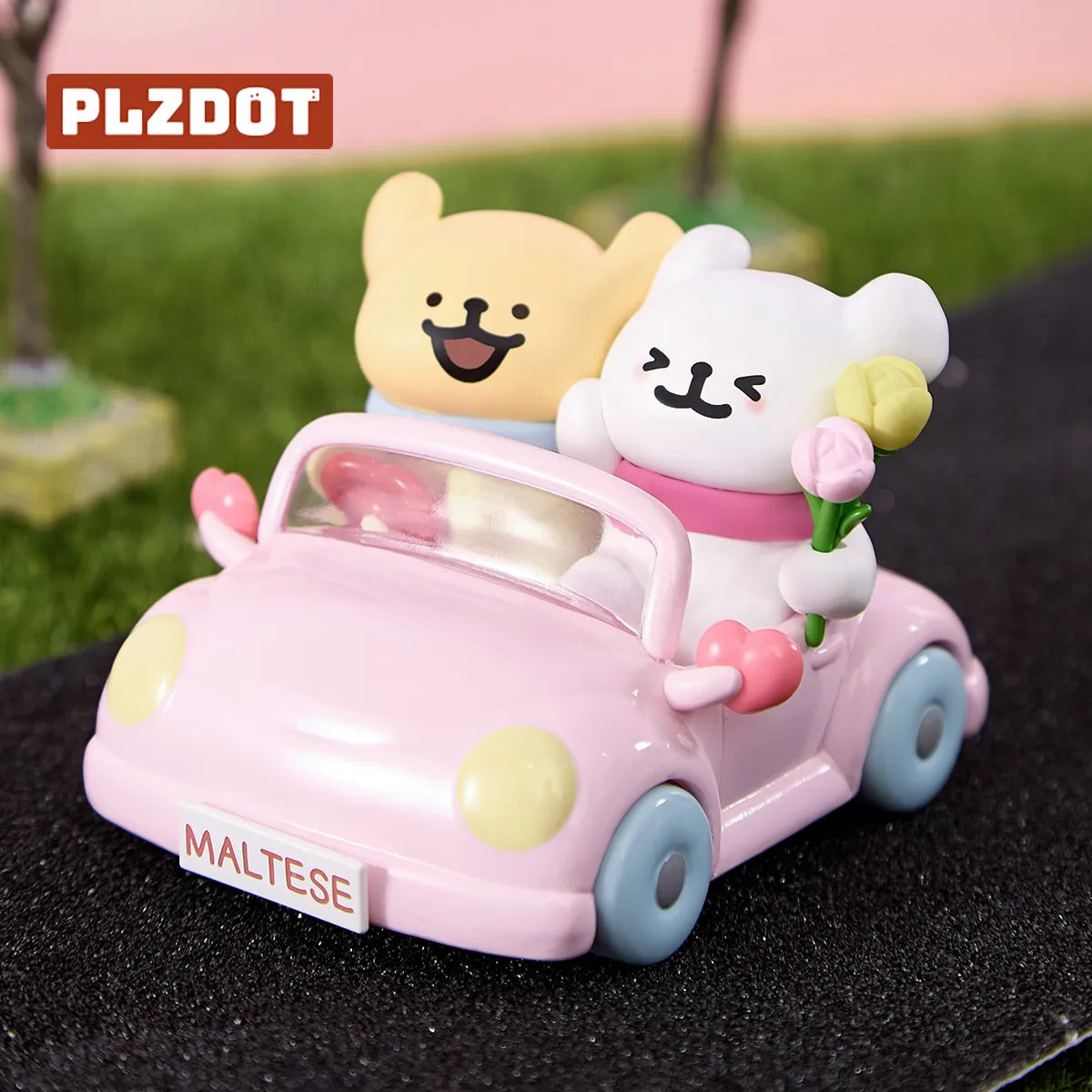 PLZDOT Maltese Happy Outing Series Blind Box