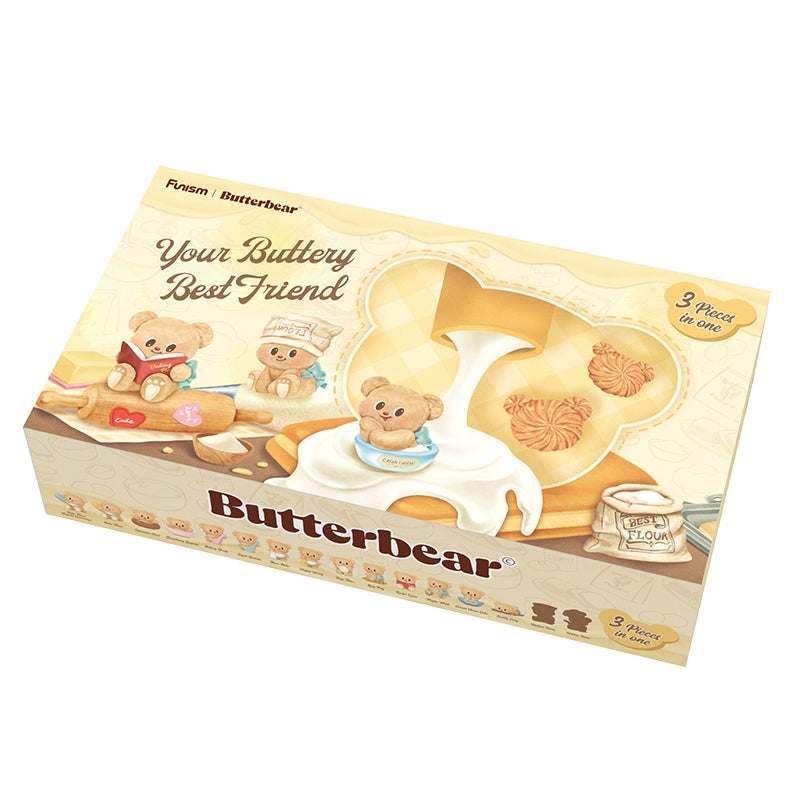 ButterBear Baked with Love Series Cubby Face
