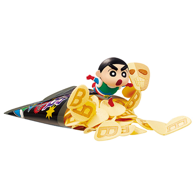 Re-Ment Crayon Shinchan Snack Figure Blind Box