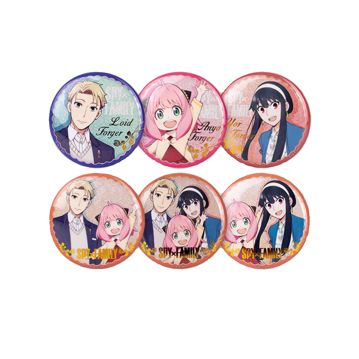 Spy X Family Glittering Badge Blind Bags