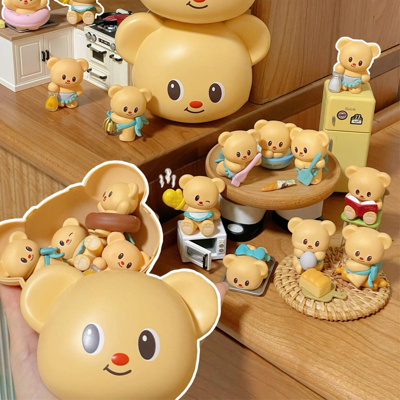 ButterBear Baked with Love Series Cubby Face