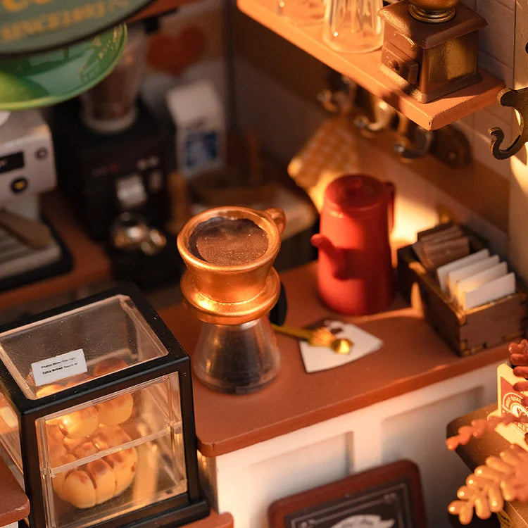 Rolife: Slow Life Café Miniature House Kit