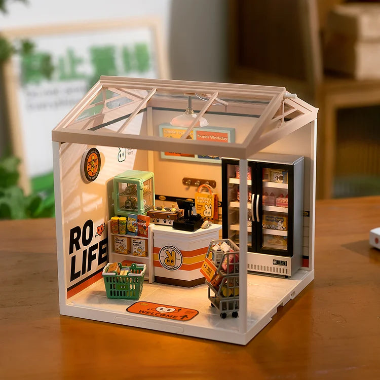 Rolife: Super Store Series Energy-Supply Store DIY Kit