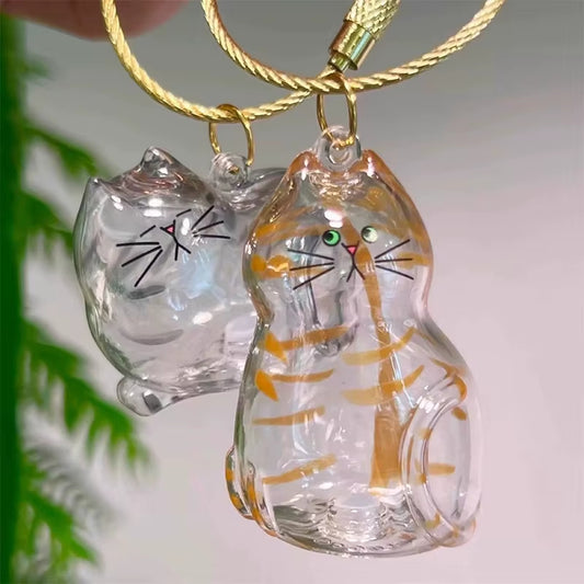 γGashaponγTransparent Cat Hair Storage Pendant Random Style