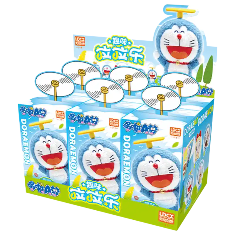 【NEW】Doraemon Funny Movable Series Plush Blind Box