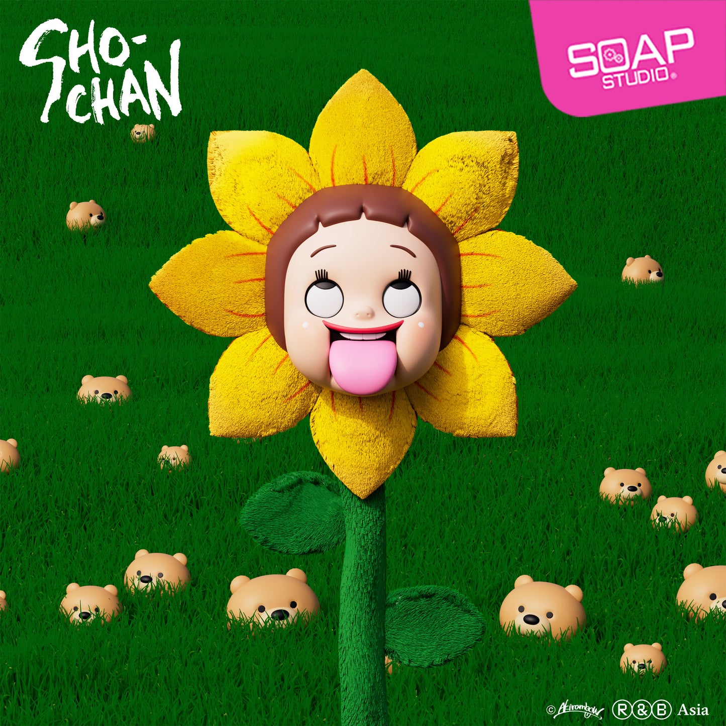 Soap Studio SHO-CHAN Magnetic Flower Pinwheel Blind Box